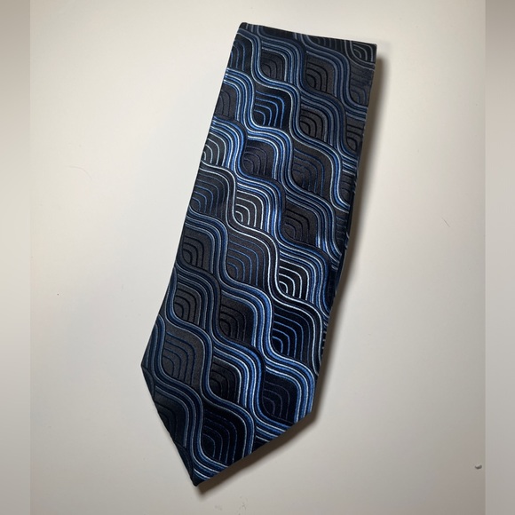 Classic Enrico Carlucci Silk Tie (Blue) - Picture 1 of 4